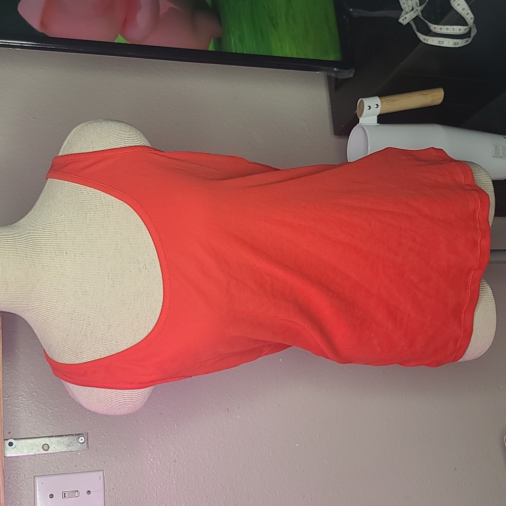 Red Lauren Ralph Lauren Tank Top